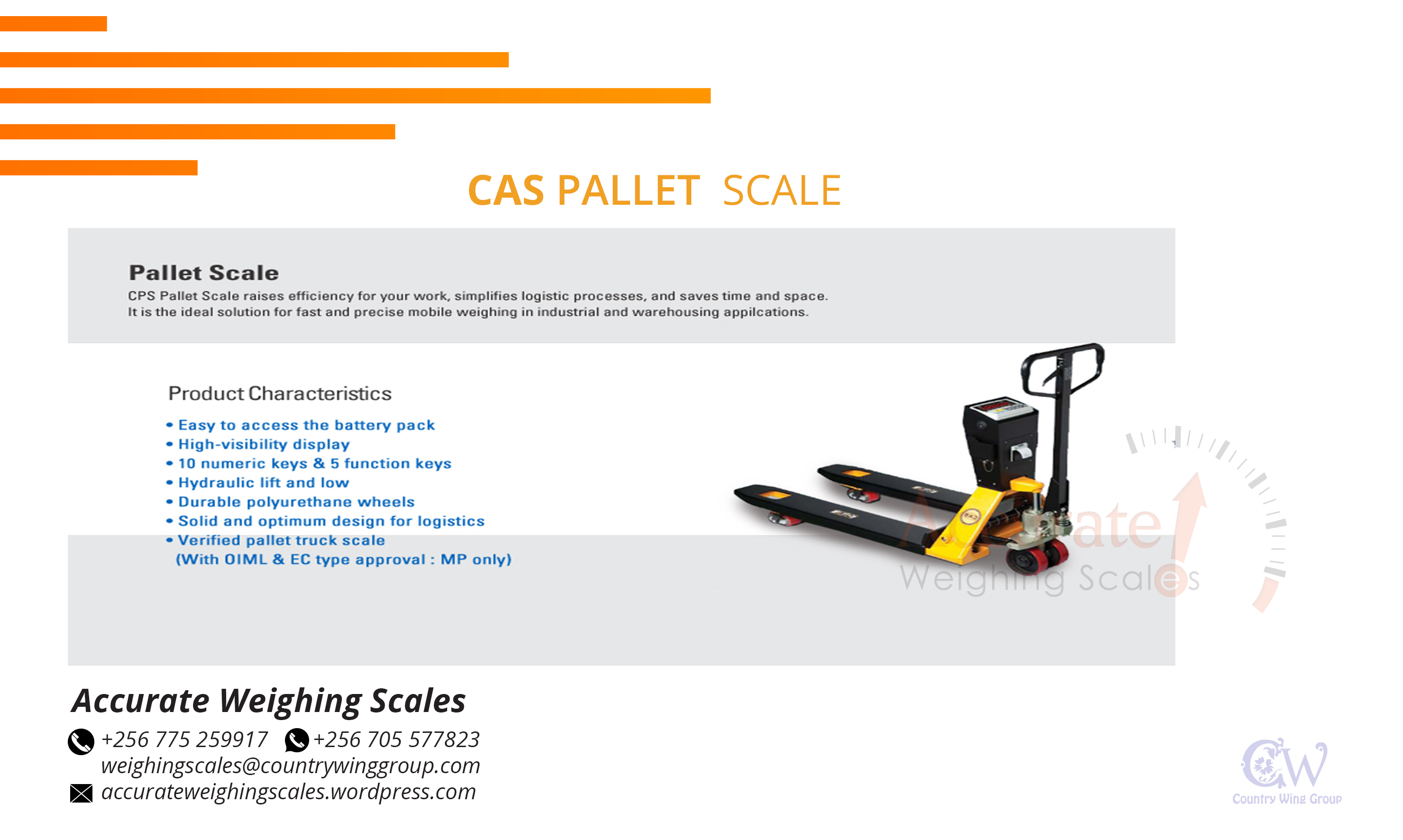 Which shop supplies Pallet weighing trucks in Kampala Uganda?