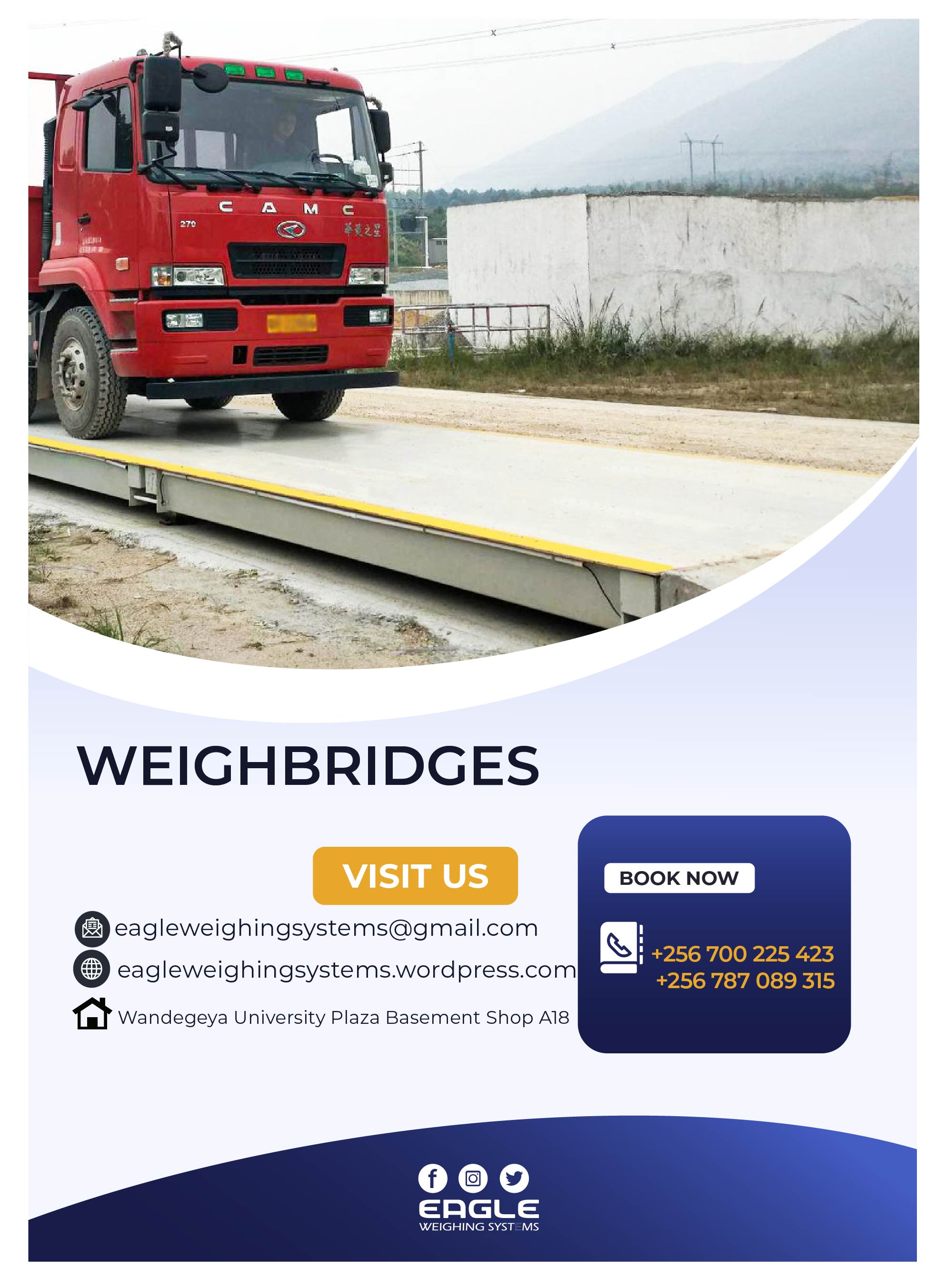 Weighbridge shop in Uganda